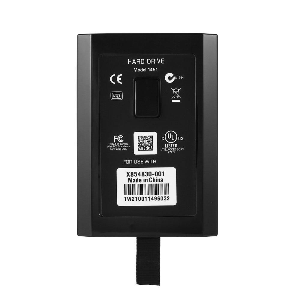 Game console hard drive for xbox 360 slim 60GB/120GB/250GB/320GB/500GB