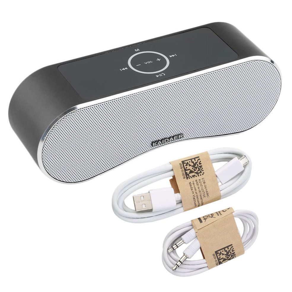 Portable LED Wireless Touch Sensor Speaker HI-FI Sound Music Player
