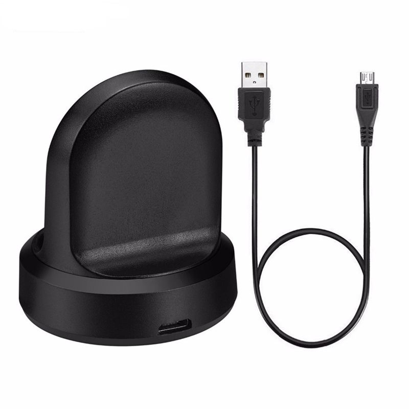 Wireless Fast Charger for SamsuCng Gear S3 Classical Frontier Portable Charging Dock for Samsung Gear S2