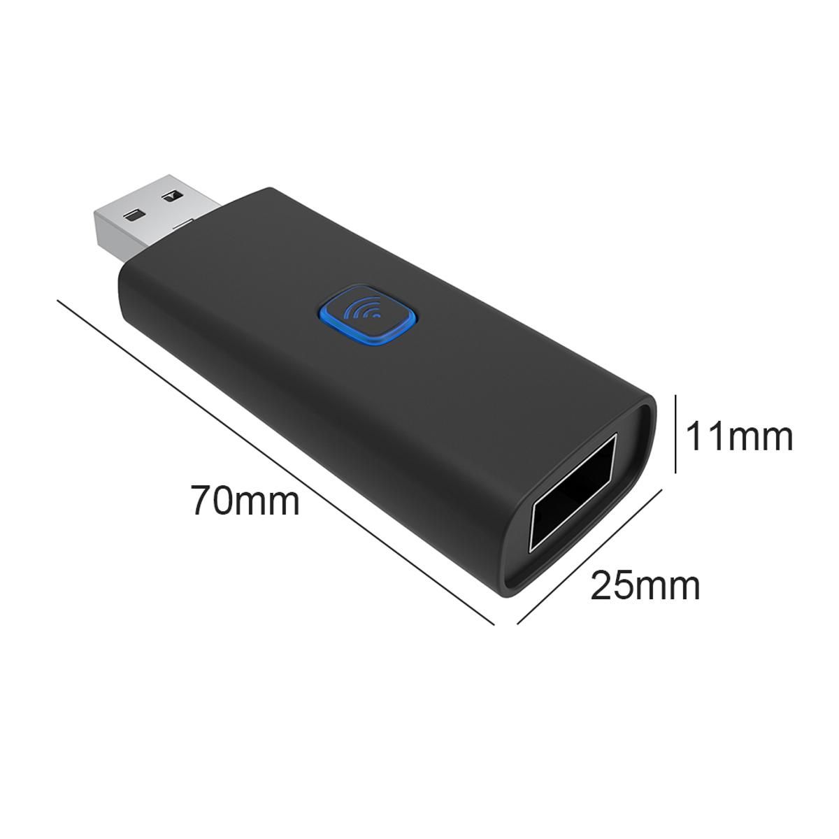 Portable Bluetooth-compatible Wireless Gamepad Converter Adapter Widely Compatibility Compatible For Switch/ps/pc/android Tv Box