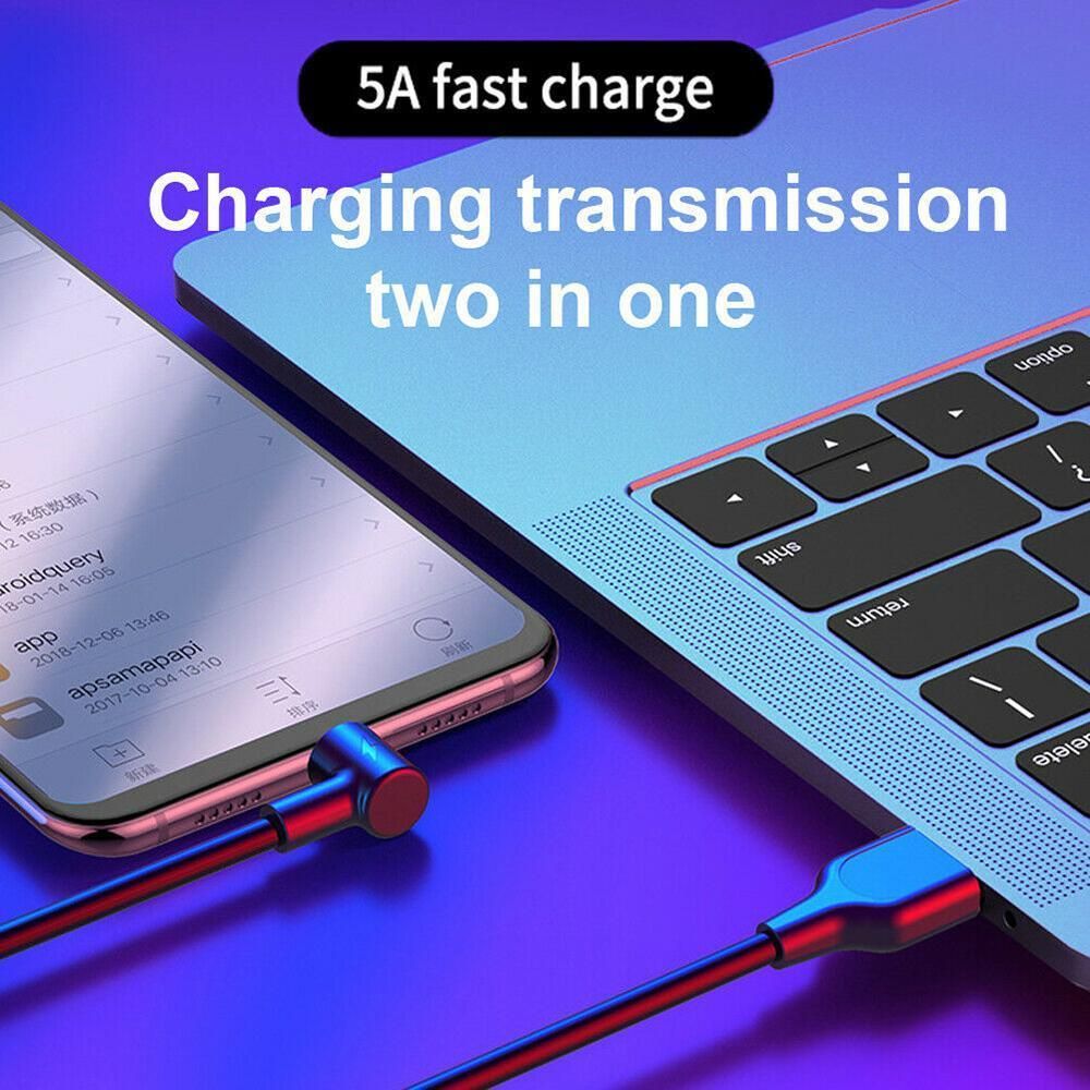 5A Type-C Cable Charger Data Cable Fast Charging Cable