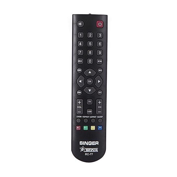 Singer LCD/LED Smart TV Remote - Black