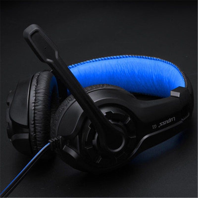 Discount LPS G1 Music Super Bass Gaming Headset Casque Audio Earphone Light Headphone with Microphone for Computer PC Gamer