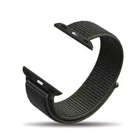 স্মার্ট ওয়াচের জন্য 42mm/44mm নাইলন রিপ্লেসমেন্ট স্ট্র্যাপ-কার্গো খাকি
