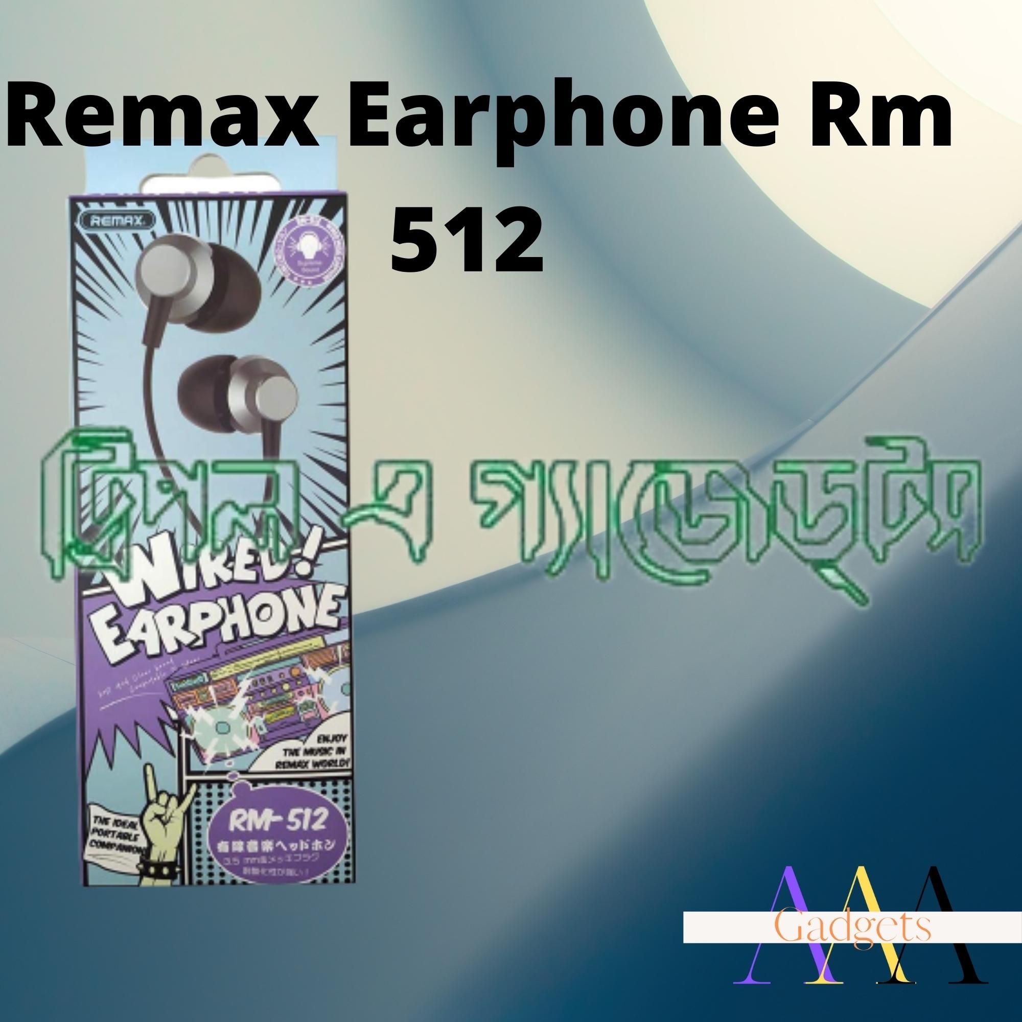 Remax Earphone Rm 512 Earphone