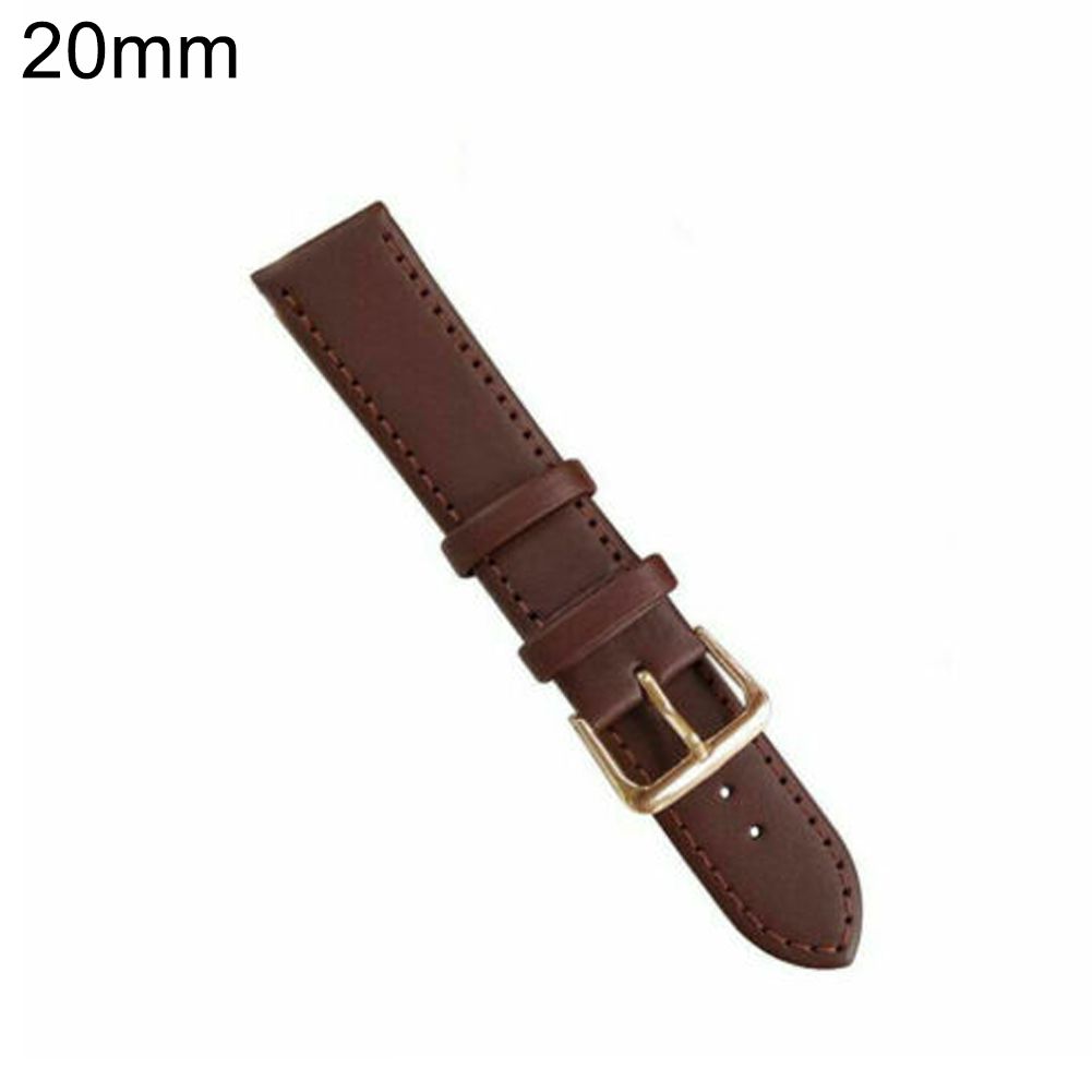 Unisex Universal Replacement Adjustable Faux Leather Wrist Watch Band Strap