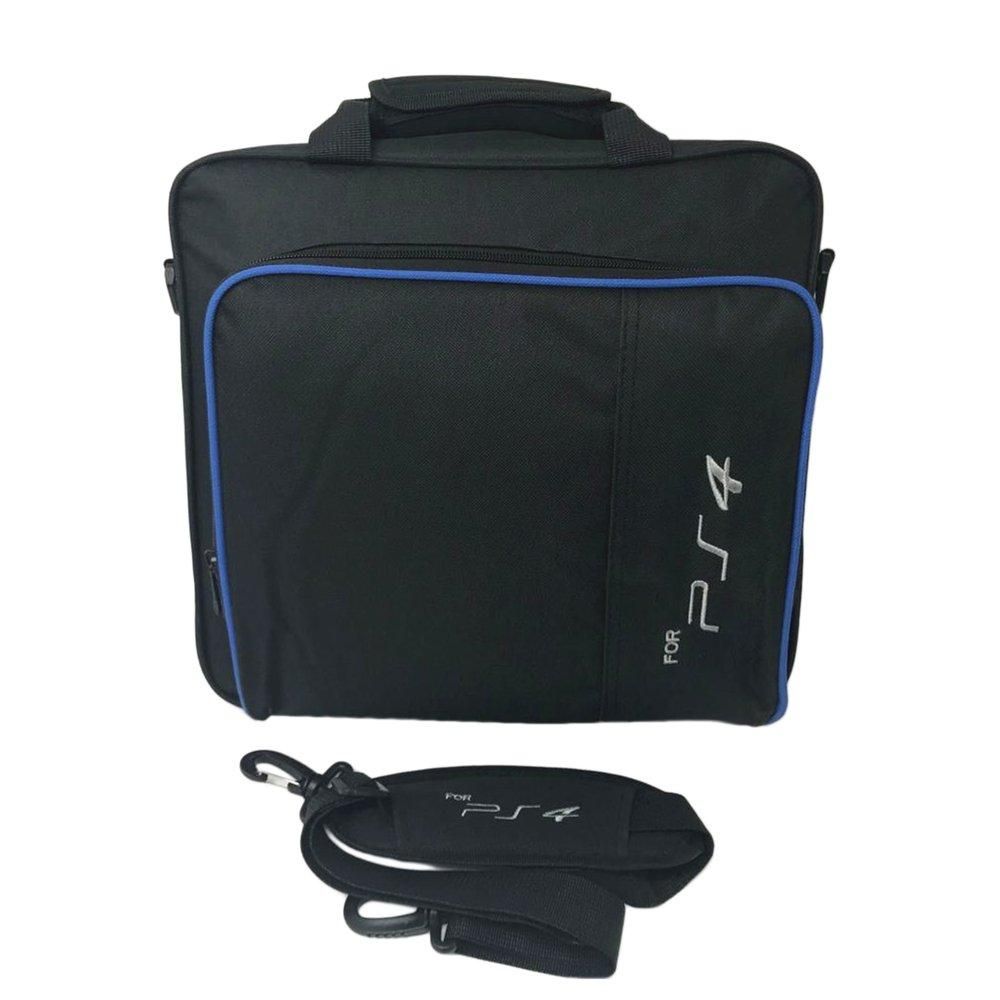 TE Game Console Storage Bag Shoulder Travel Case for PS4 Accessories