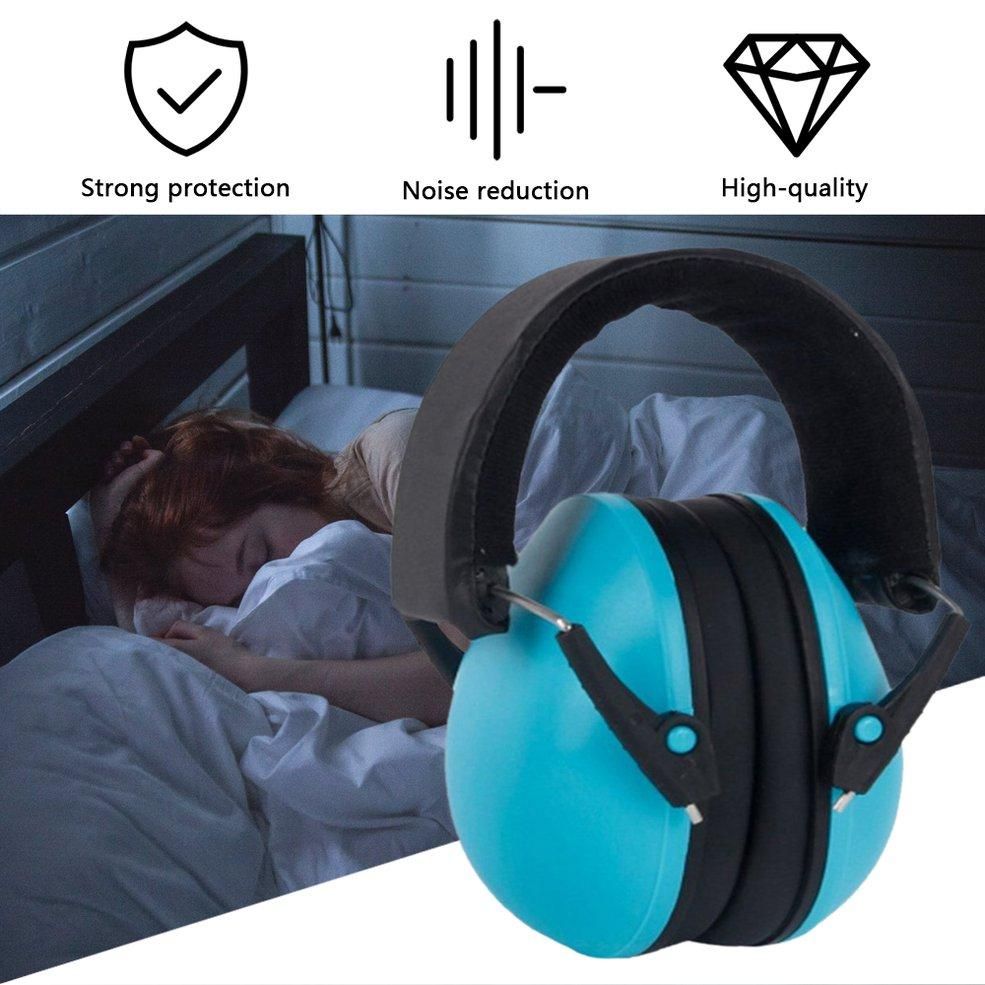 MA Earmuffs Noise Soundproof Ear Protectors for Travel Sleep Reduction