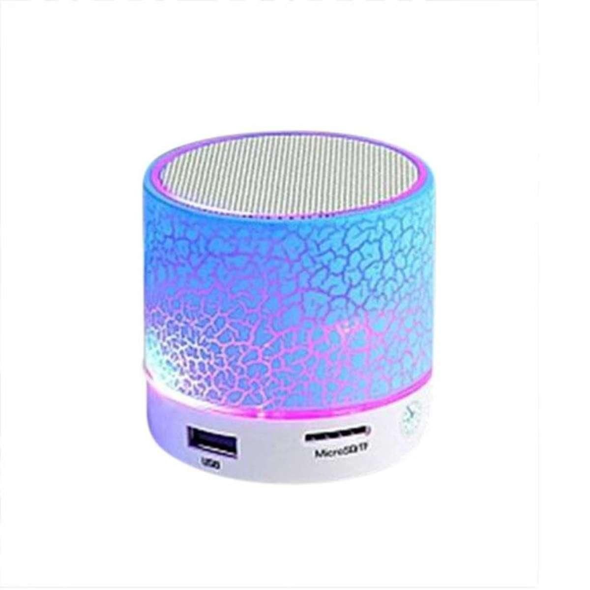 High Quality Mini Bluetooth Speakers with LED Effect And all in one facility – Multicolor