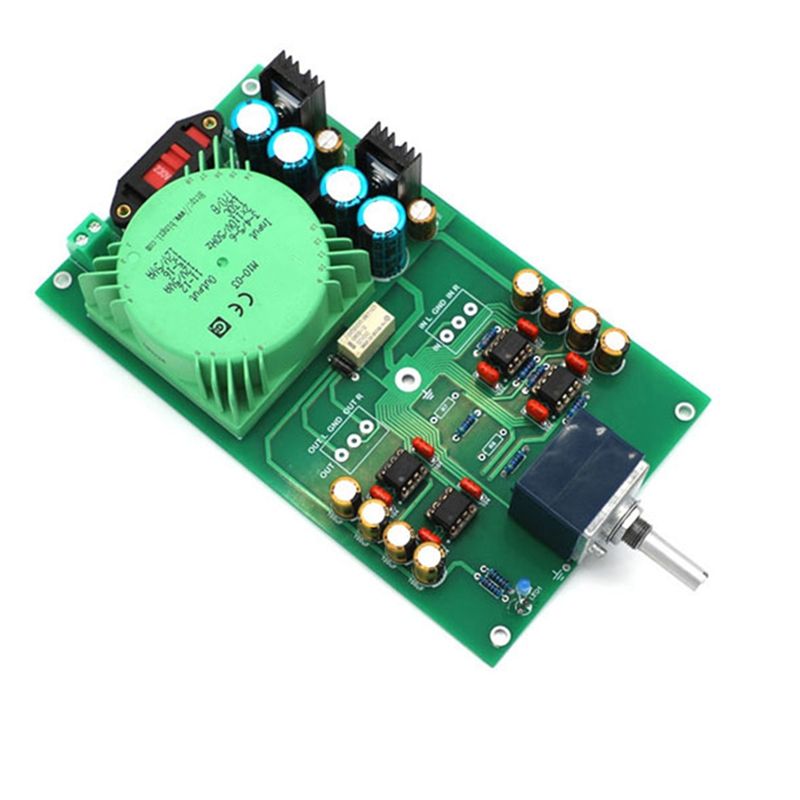 JAERBEE TL081 Op Amp Dual Channel Preamplifier Board Base on Musical Fidelity A1 Preamp Circuit Board
