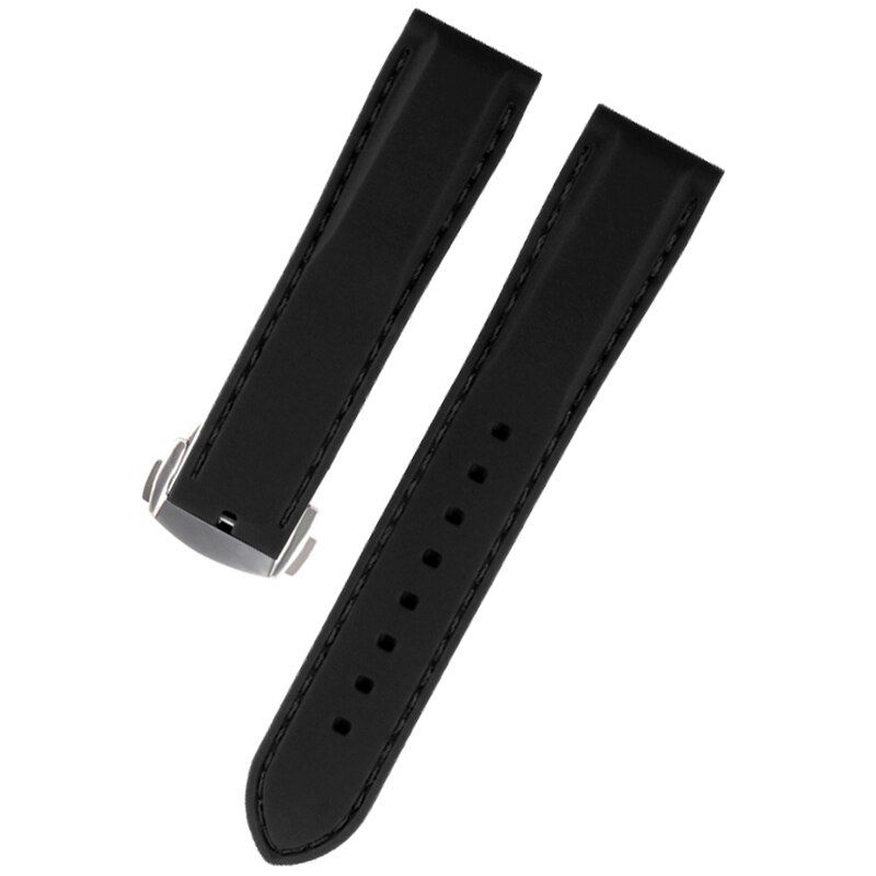 Waterproof Rubber Strap for Japan Watchband 18mm 20mm 22mm Black Blue Diving Sports for Tissot Watchstrap Man Silicone +Tools