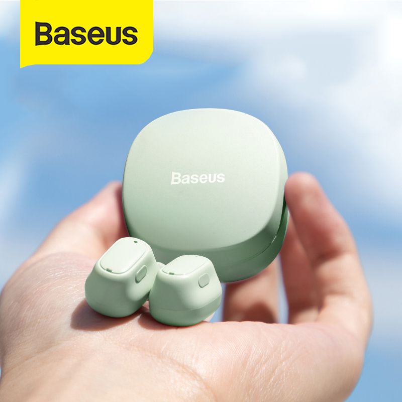 Baseus WM01 TWS Wireless Gaming Earbuds Bluetooth V5.0 Earphones In-Ear Noise Cancelling Low Latency Headphones