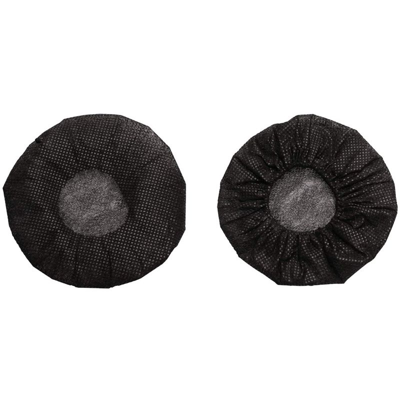 200 Pcs Black Disposable Microphone Covers Karaoke Anti-Splash Mic Cover Dust-Proof Accessories