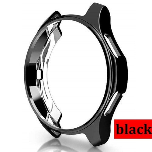 Case cover for samsung Galaxy Watch 46mm 42mm Gear S3 screen protector soft TPU plated All-Around protective cases shell frames