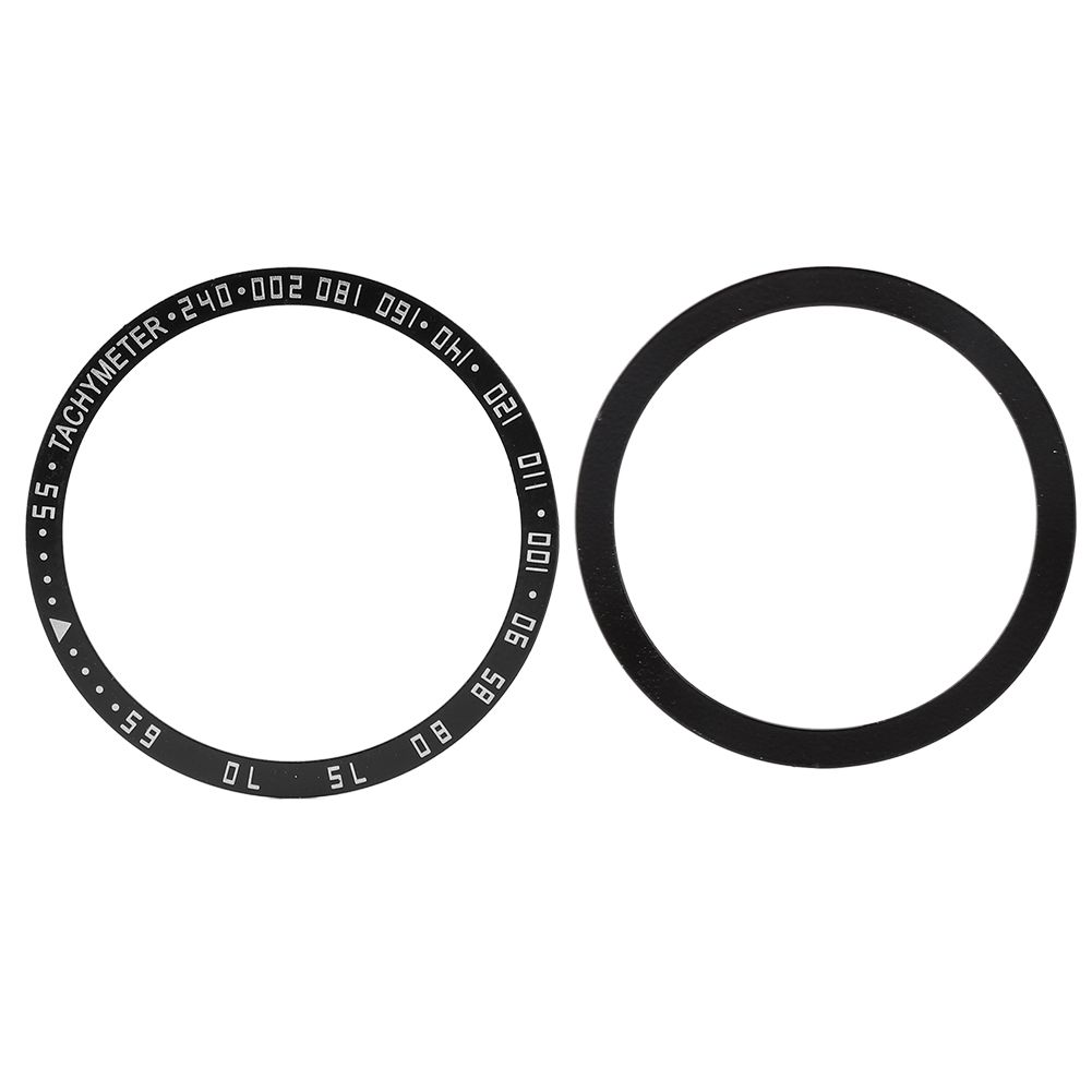 Fit For Samsung S3 Galaxy Watch 46mm 42mm Metal Bezel Ring Adhesive Cover Case