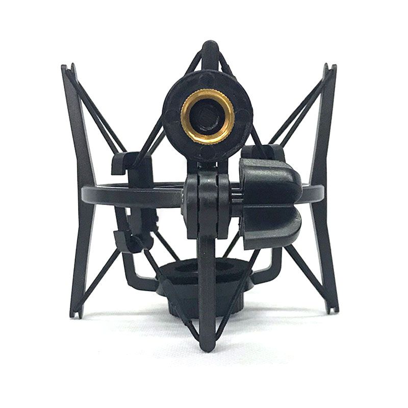 TEYUN Microphone Shockmount Condenser Microphone Plastic Shock Mount Is Compatible with A Variety of Microphones SH-100A