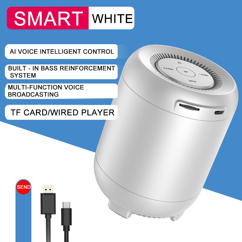 Wireless Bluetooth Speaker bass Ai Artificial Voice Control Card Small Audio speaker bluetooth speaker home theater speaker system