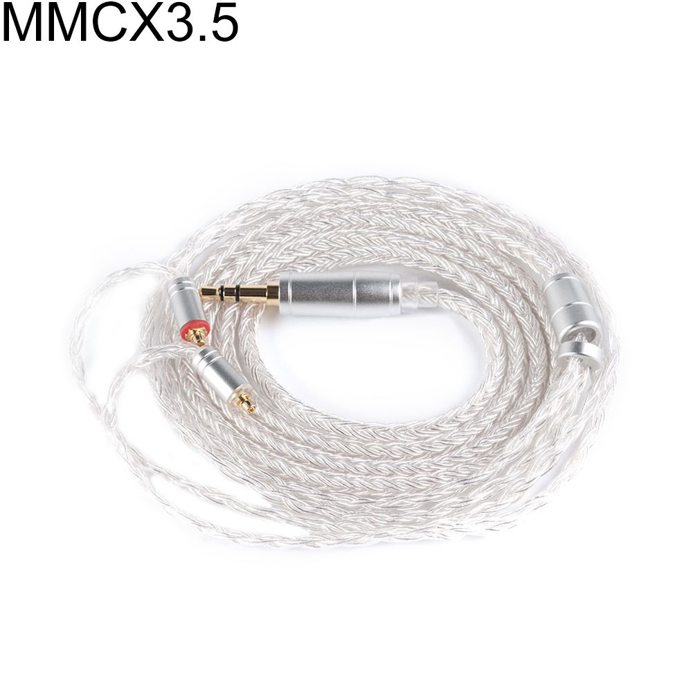 KBEAR MMCX/2Pin/QDC Plug 16 Core Silver Plated Upgrade Balance Earphone Cable