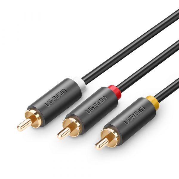 UGREEN 3RCA male to 3RCA male cable 1.5M