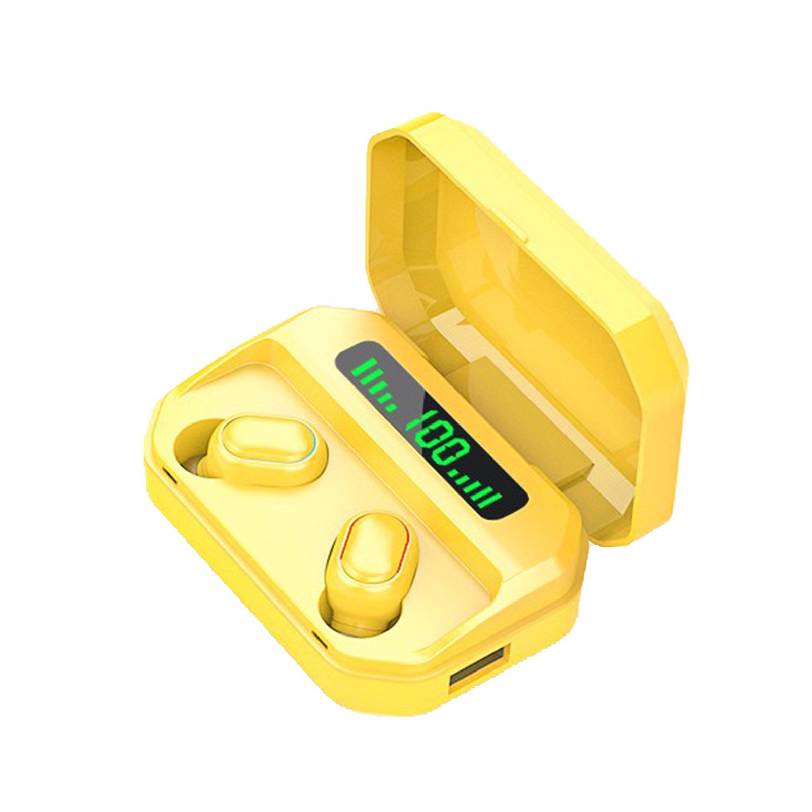 309 Mini Bluetooth 5.0 Wireless Rechargeable Smart Touch In-ear Stereo Earphone