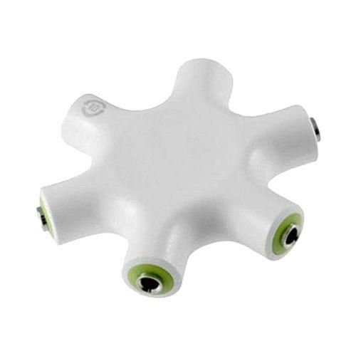 5-Way Headphone Splitter (35mm) - White