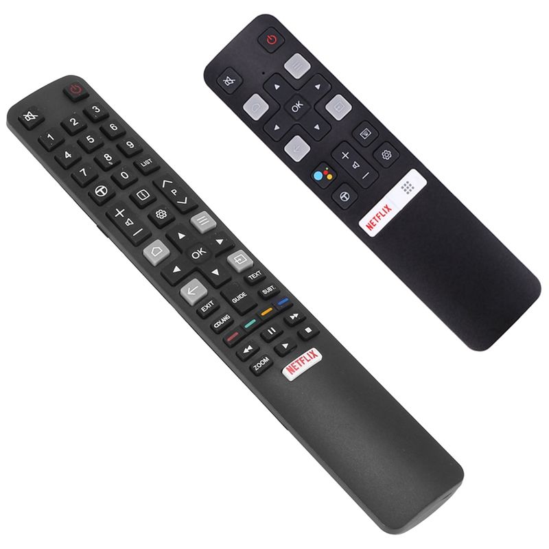 2PCS TV Remote Control for TCL ARC802N YUI1 49C2US with Remote Control Rc802V Fmr1 Jur6 65P8S 49S6800Fs 49S6510Fs