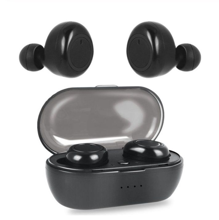 Yfashion W12 WS Wireless Earphone for IOS Android Mobile Phone Bluetooth 5.0 Multi-function Sports Headphone ouch Control Earbuds with Charging Box