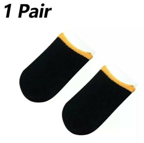 Yfashion 1 Pair Super hin aming Finger Sleeve Breathable Fingertips For Pubg Mobile ames ouch Screen color