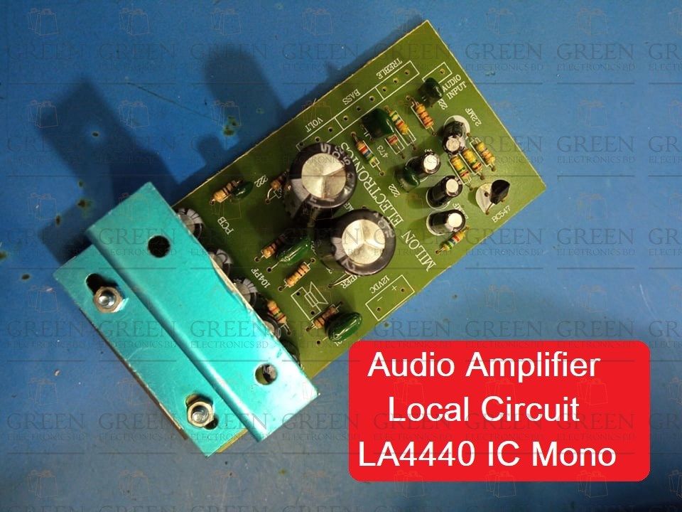 Audio Amplifier Local Circuit LA4440 IC Mono Audio Amplifier Board DC 12V 18w Digital Stereo Music Speaker Board DIY