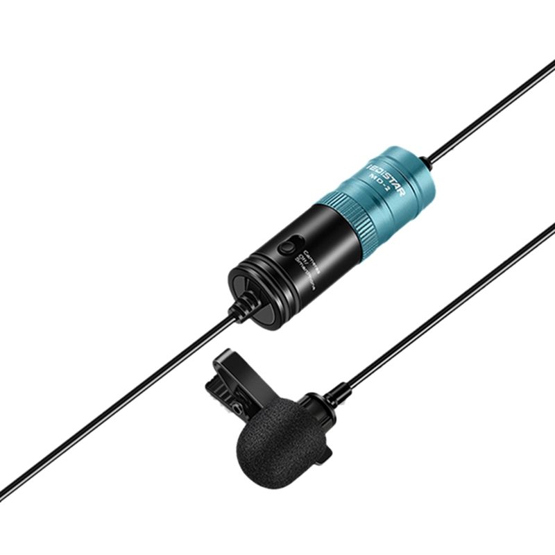 LEDISTAR Lavalier Microphone Capacitors Are Suitable for Smartphones, GoPro, DSLR, Podcast Camcorders, YouTube, Vlogging