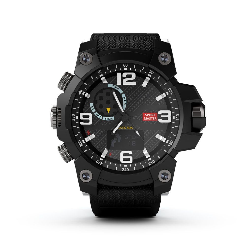 Pro Smart Watch Display Fitness Tracker with Heart Rate Monitor Compatible with iPhone and Android