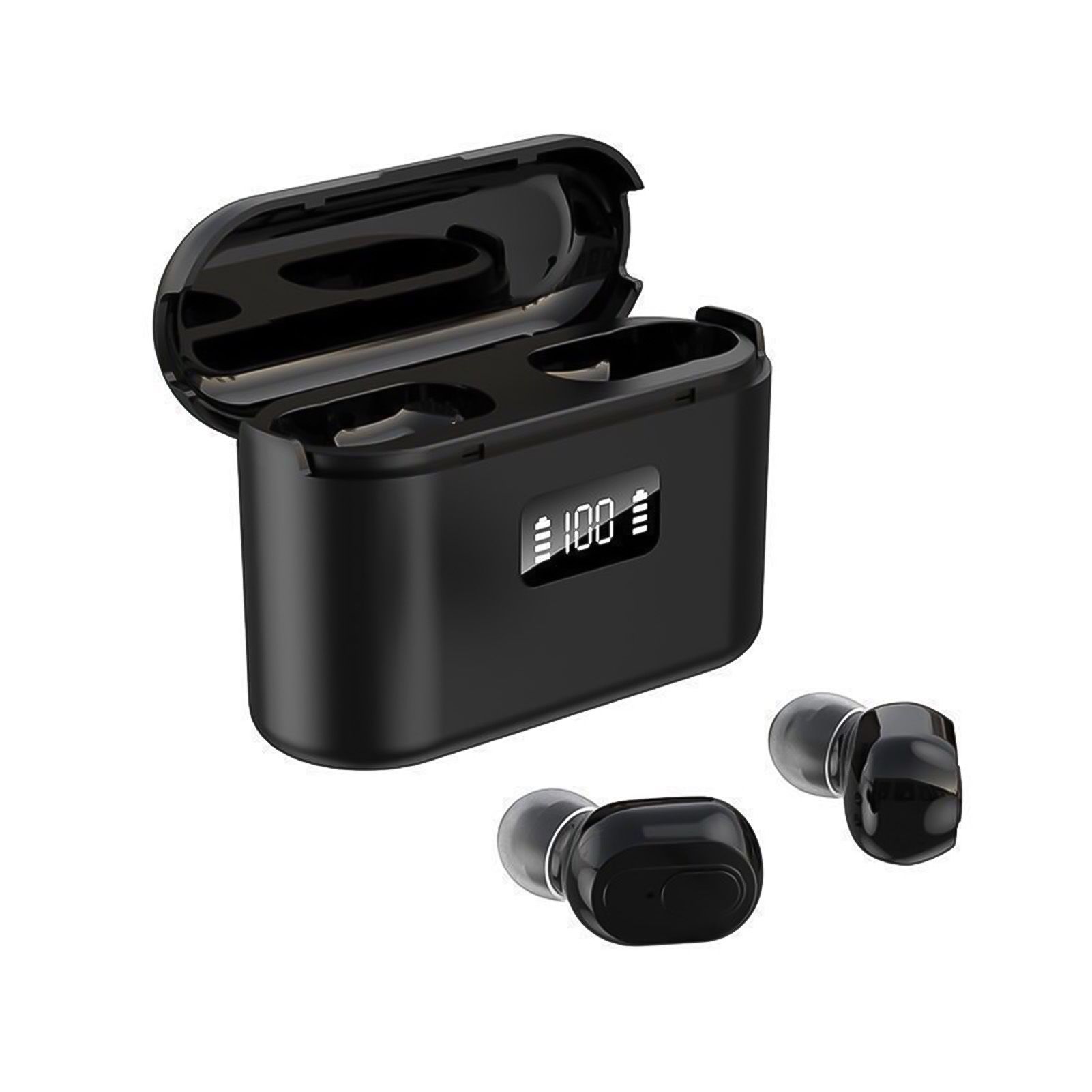 J21 Bluetooth-compatible 5.1 Wireless Mini In-ear Earbuds Earphones for Laptops