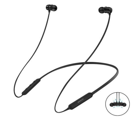 Wavefun flex pro ফাস্ট চার্জিং ব্লুটুথ ইয়ারফোন ওয়্যারলেস হেডফোন ipx5 ওয়াটারপ্রুফ স্পোর্টস হেডসেট