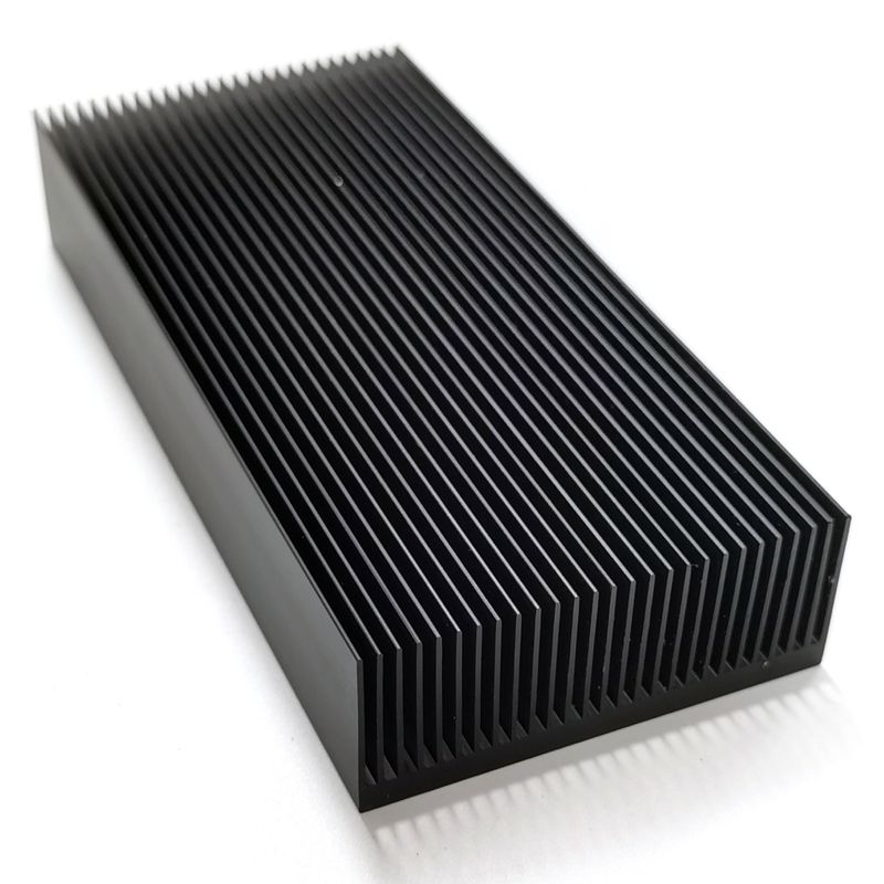 BRADOO-Durable Silver Aluminium Radiating Fin Cooling Heatsink 80X27X150MM for LED Power Transistor Electrical Radiator Chip