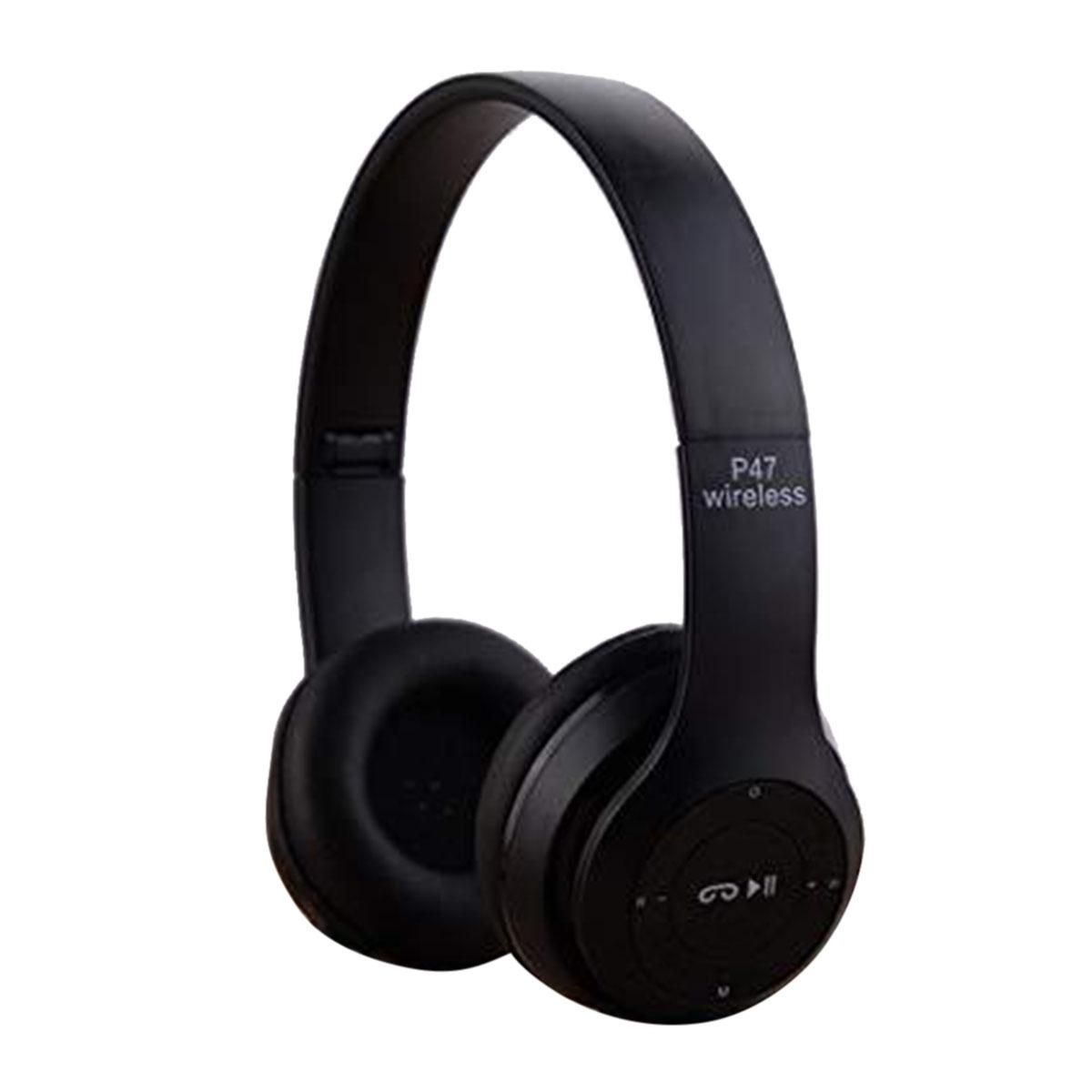 P47 - Wireless Bluetooth Headphone - Black