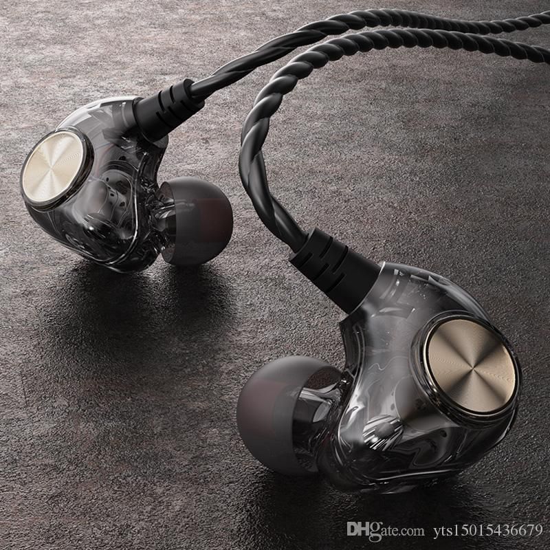 FONGE K1 Waterproof 3.5mm Jack Wired Earphone HiFi Sound Heavy Bass In-Ear Earphones For iPhone Samsung Huawei Huiomi Vivo Oppo