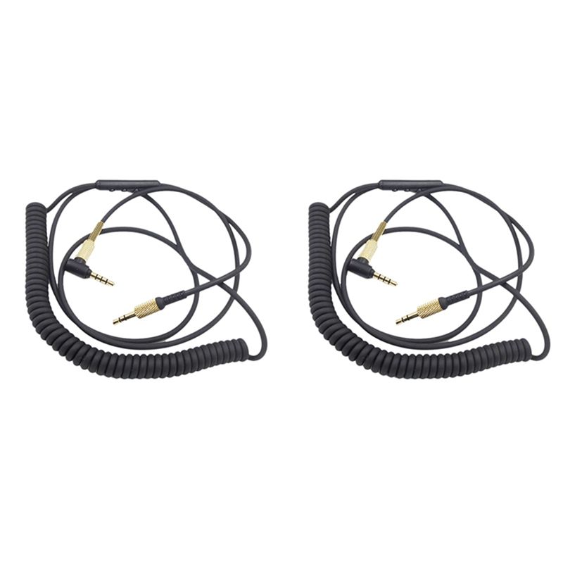 2X Headphone Cable Audio Cable for Marshall Major II 2 Monitor