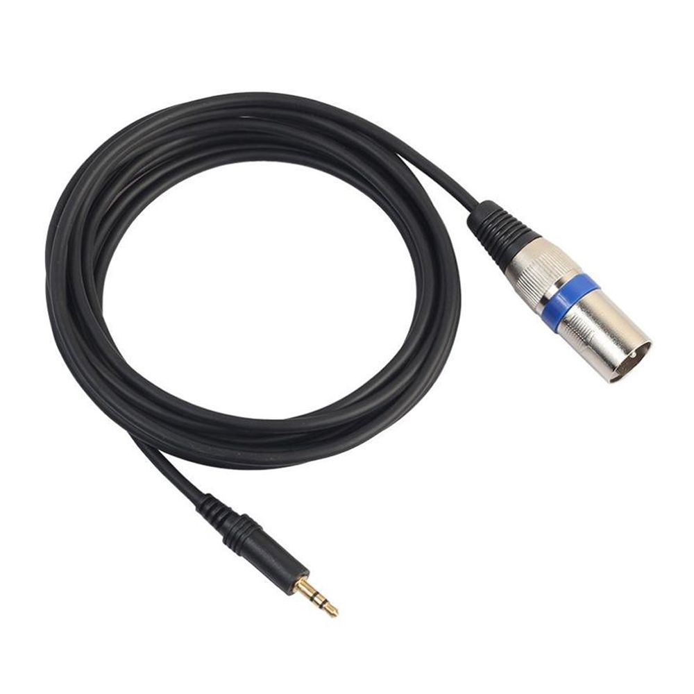 Harmony 3m 3.5mm Stereo Jack Plug To 3 Pin XLR Male Cable Microphone Audio Record