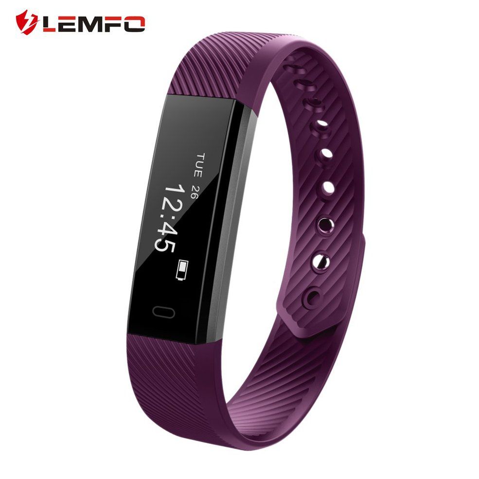 LEMFO ID115 Pedometer Smart Bracelet Fitness  For IOS For Android