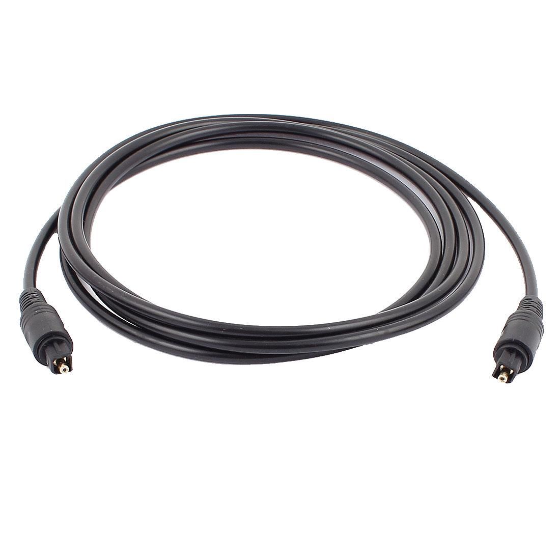 Optical Fiber Optic Toslink Digital Audio Cable 3ft gold Lot