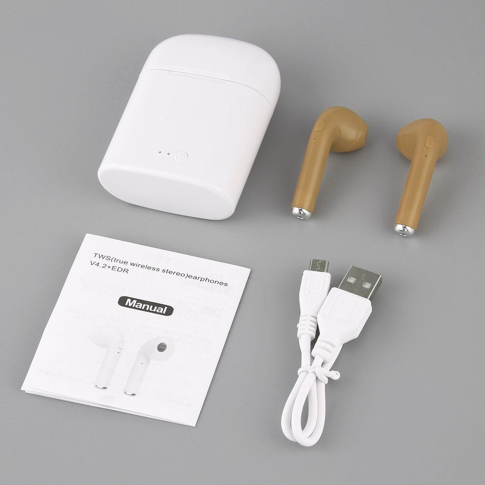 True Wireless Twins Stereo In-Ear Earphone for iPhone Android