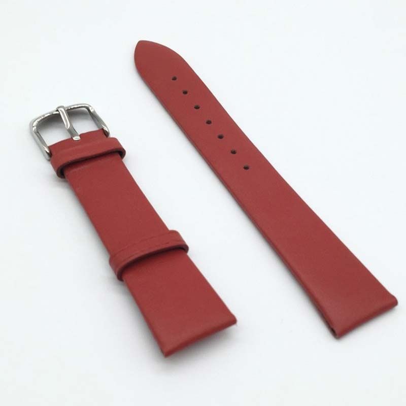 Watchbands  Leather Watch Band Straps Watch Accessories Women Men Brown Black Belt band 12mm 14mm 16mm 18mm 20mm 22mm