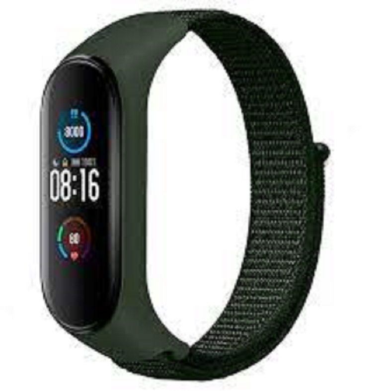 For Mi Band 5 Colorful Soft Nylon Strap For Xiaomi MI Band 5 Strap Smart Bracelet Replacement - Watch Strap