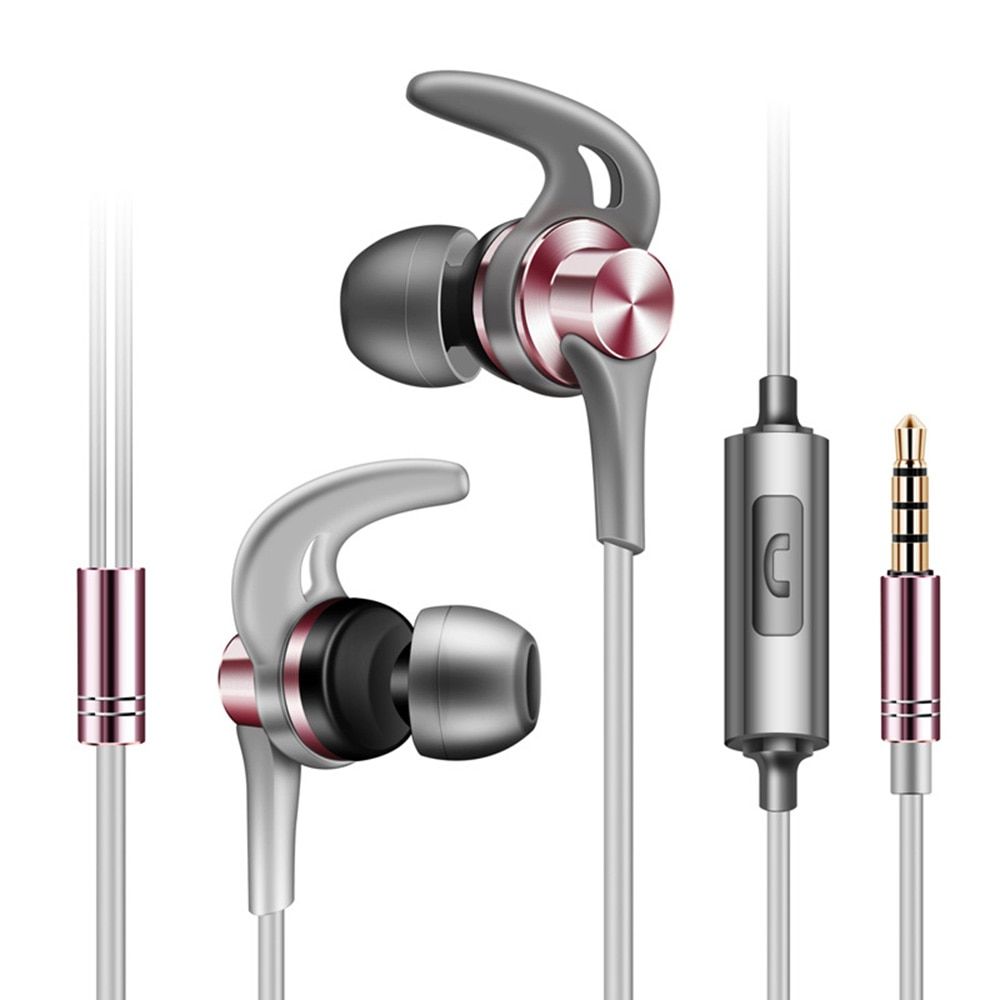 Sicneka Super Bass Sports Headphones HiFi Earphones Sweatproof Running Headset With Microphone For iphone Samsung xiaomi