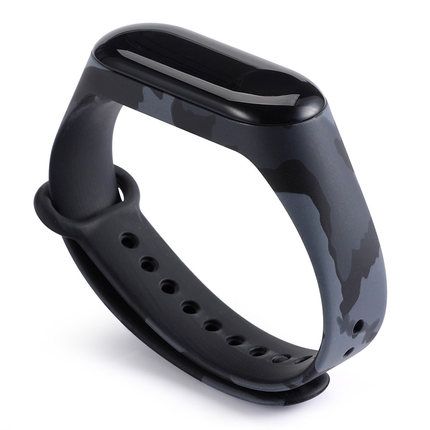 Strap For Xiaomi Mi Band 4 5 6 3 Personalized Graffiti Style Wristband For Mi Band 3 5 6 Silicone bracelet replacement band