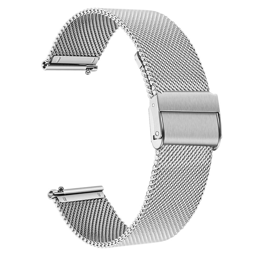 18mm 20mm 22mm Quick Release Mesh Wristwatch Strap for Samsung Galaxy Watch Active 2 40mm 44mm Bracelet for Huawei Watch GT 2e