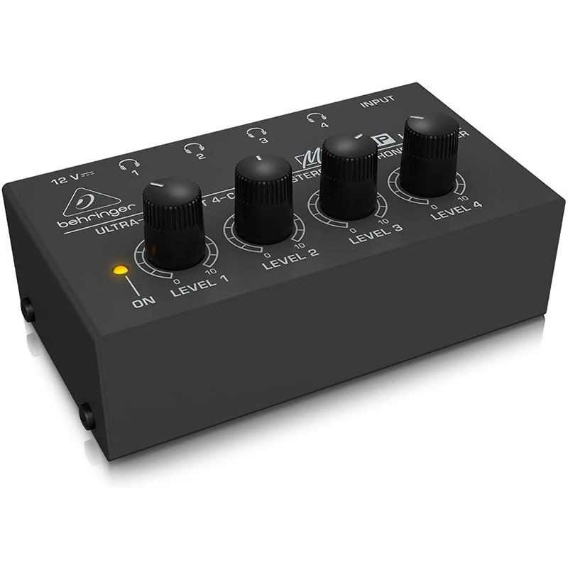 BRADOO-HA400 Microamp 4 Channel Stereo Headphone Amplifier