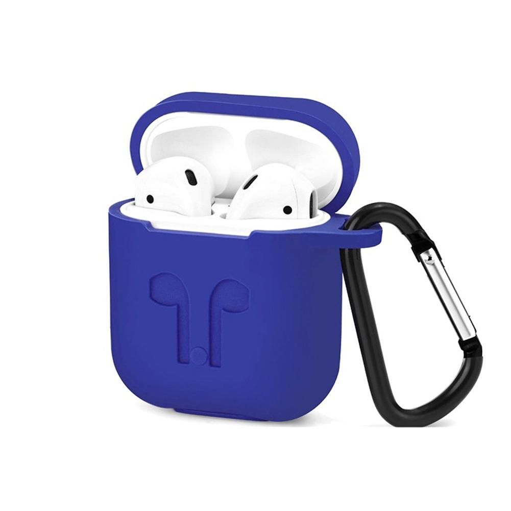 【MIGAPALAZA】 Portable Silicone Dustproof Earphones Protective Cover Box for Apple AirPods