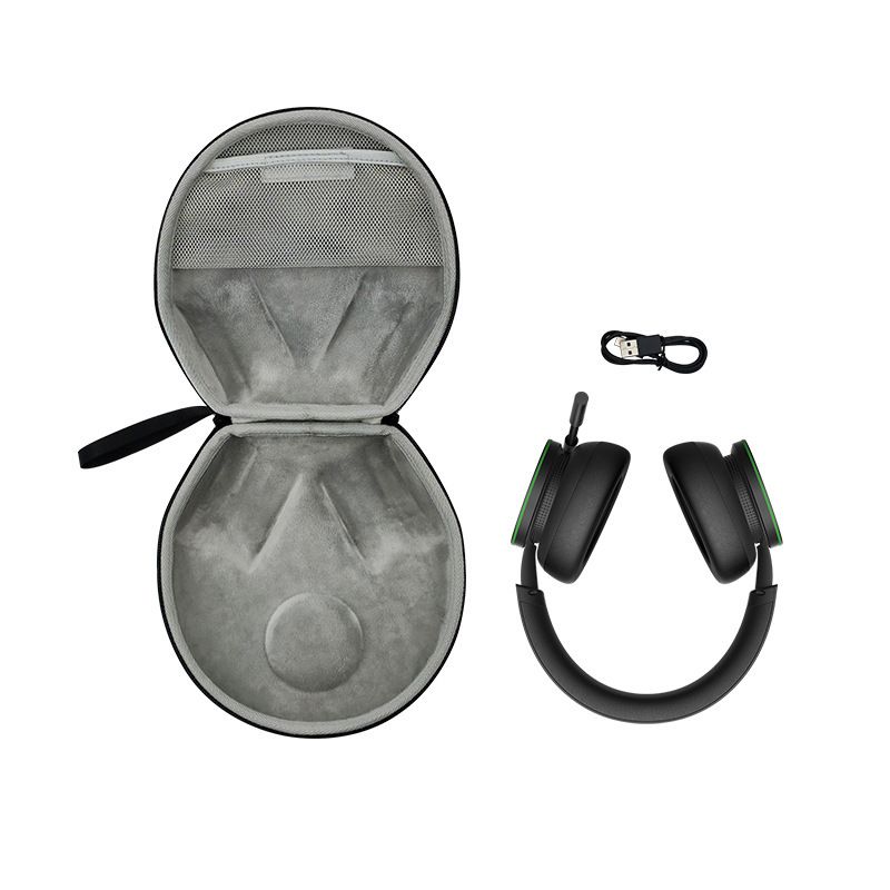 New XBOX wireless earphone storage box,Multifunctional groove design waterproof and drop-proof portable earphone carrying case