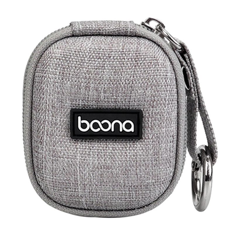 BOONA Hard Case for Airpods1/2 Headphones, Portable Anti-Drop Travel Case Protective Cover Storage Bag